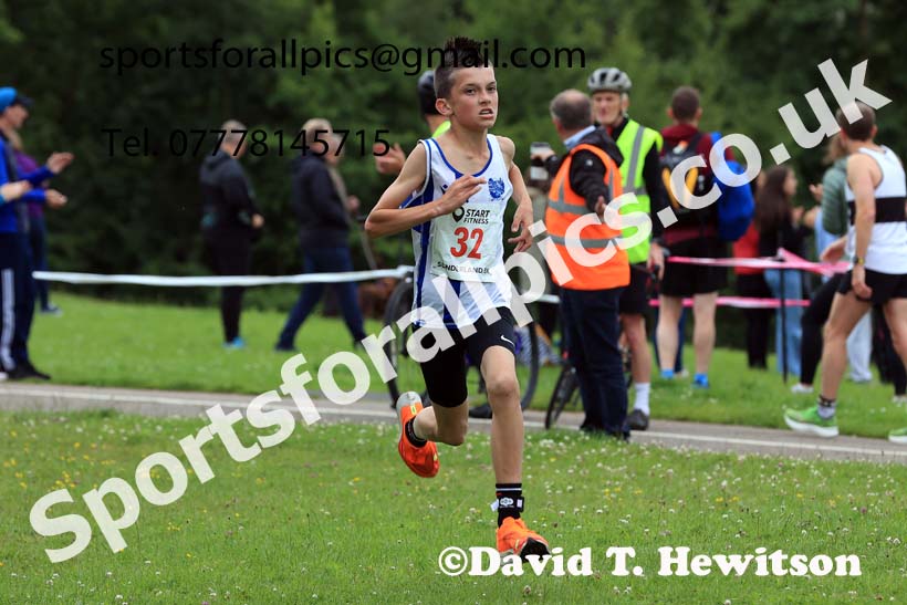 Sunderland Harriers 2 mile, 2024 Sunderland Harriers 5k, Silksworth, Sunderland.  Photo: David T. Hewitson/Sports for All Pics